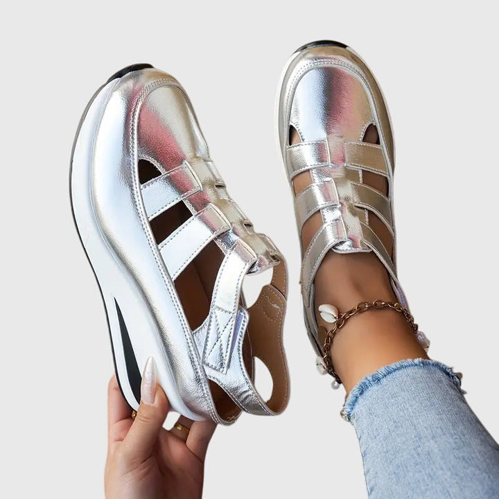 Women Spring Elegant Support Platform Casual Walking Sandals