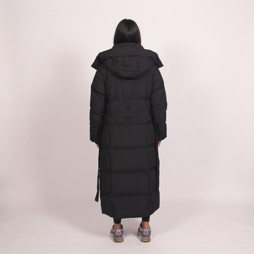 Madeline | Hooded Longline Winter Puffer Coat