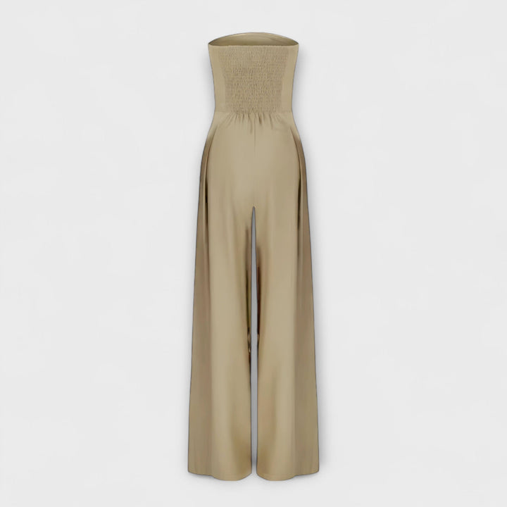 Women Spring Elegant Sleeveless Fashion Radiant Strapless Jumpsuit