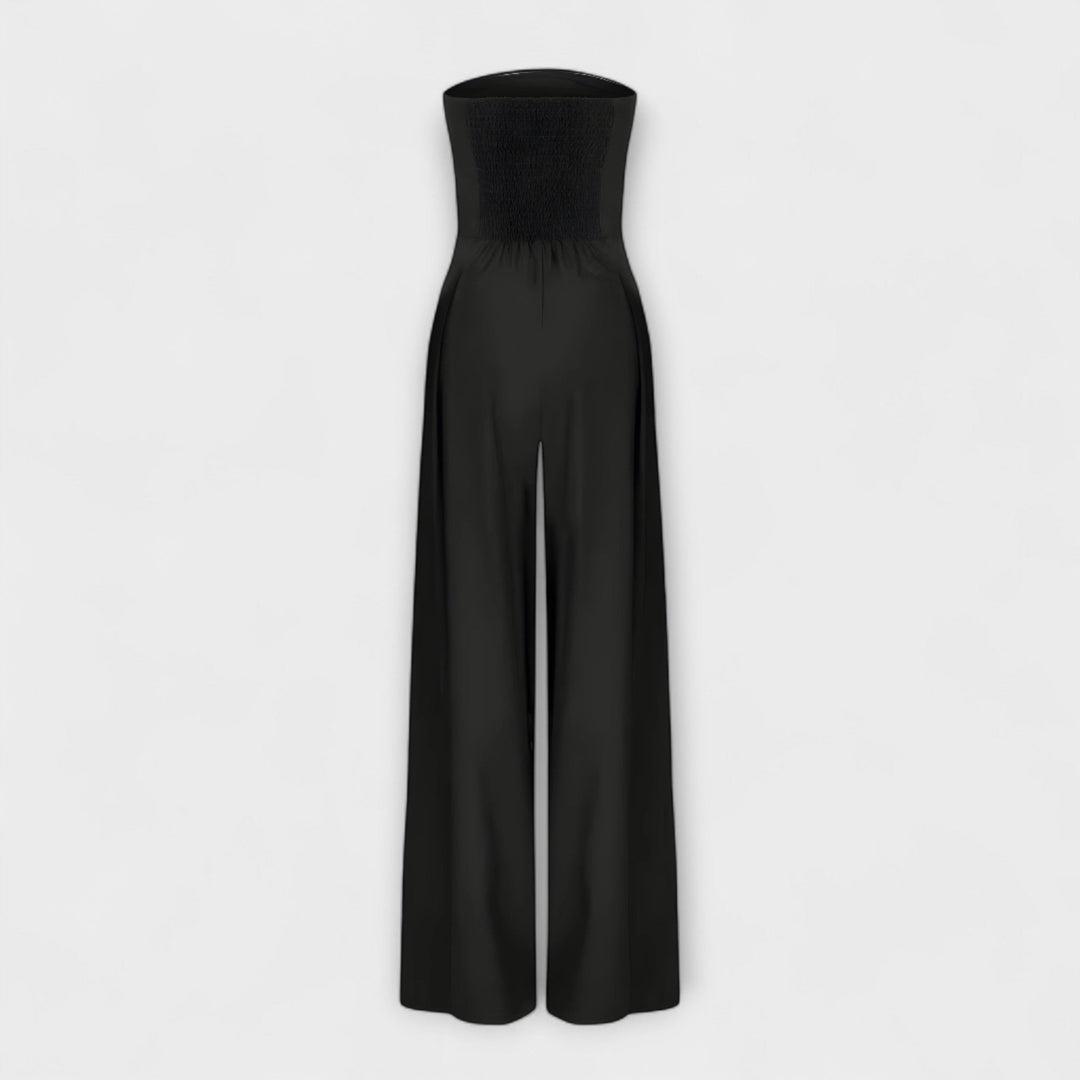 Women Spring Elegant Sleeveless Fashion Radiant Strapless Jumpsuit