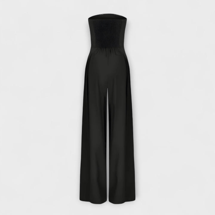 Women Spring Elegant Sleeveless Fashion Radiant Strapless Jumpsuit