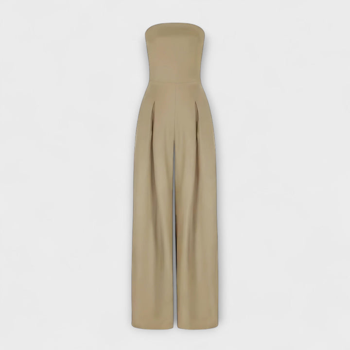 Women Spring Elegant Sleeveless Fashion Radiant Strapless Jumpsuit