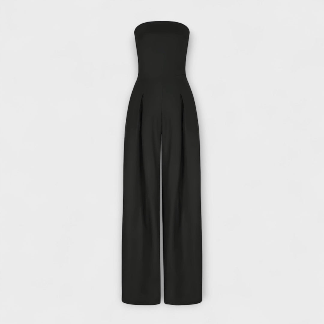 Women Spring Elegant Sleeveless Fashion Radiant Strapless Jumpsuit