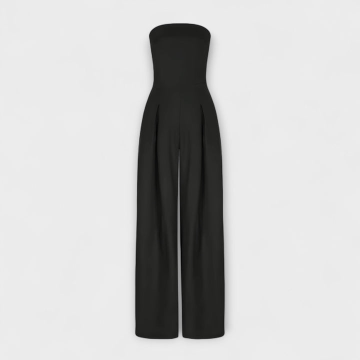 Women Spring Elegant Sleeveless Fashion Radiant Strapless Jumpsuit