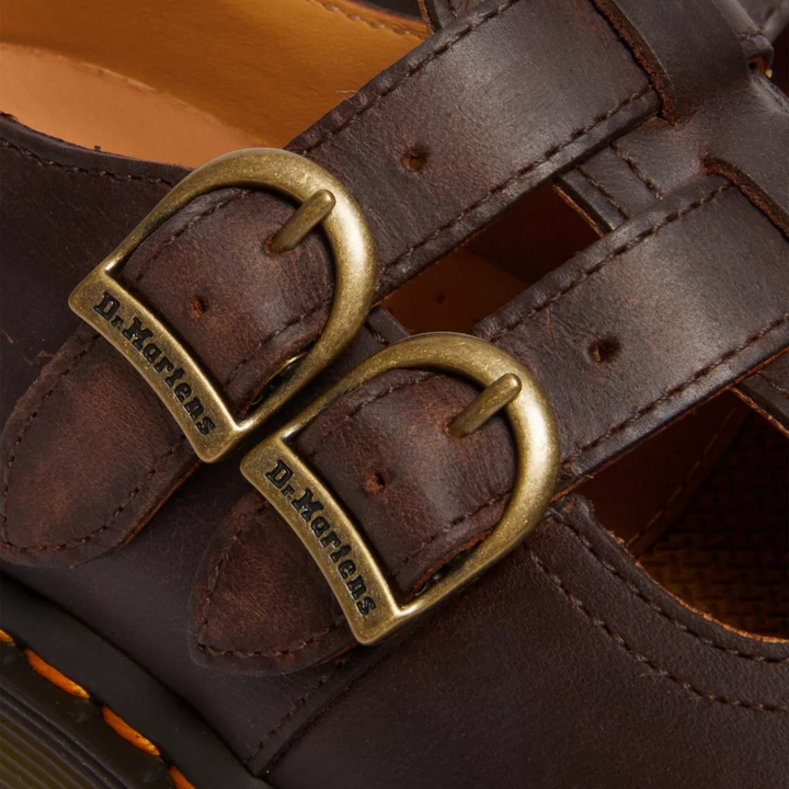 Women Spring Double Buckle Comfort Support Mary Janes