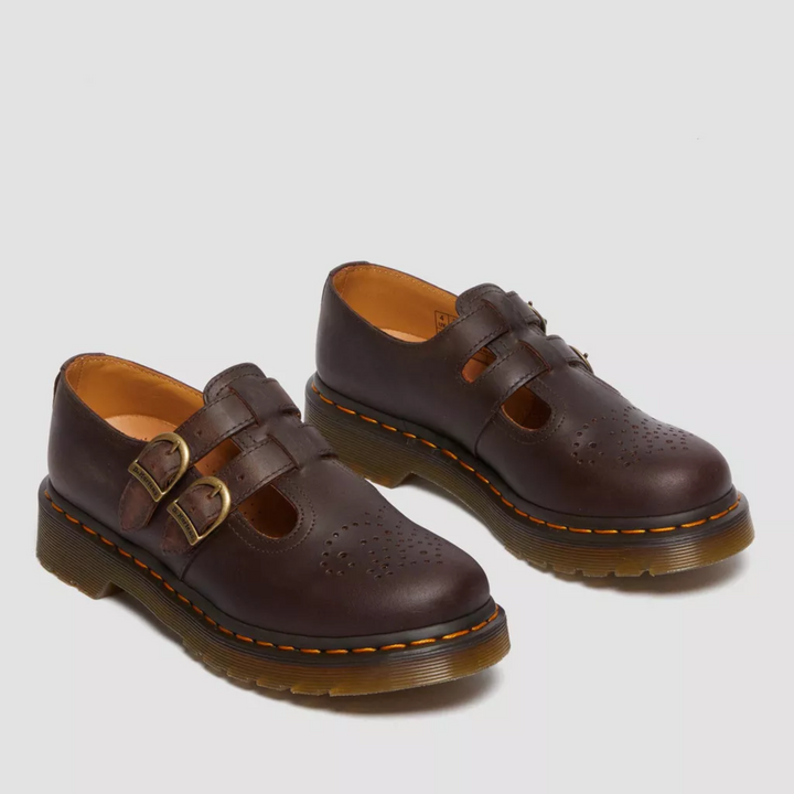 Women Spring Double Buckle Comfort Support Mary Janes