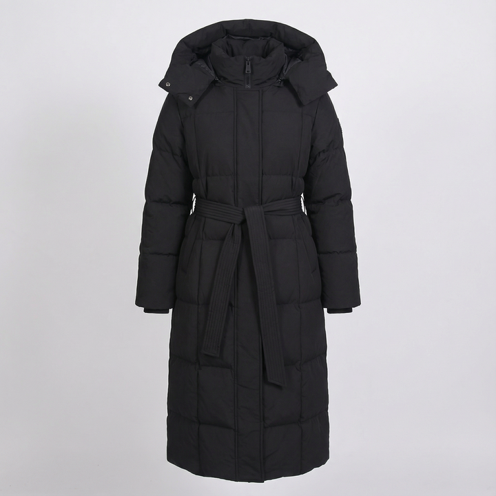 Madeline | Hooded Longline Winter Puffer Coat