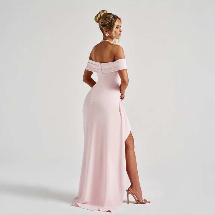 Cocktail Ruched Sculpted Bodycon Maxi Dress for Women