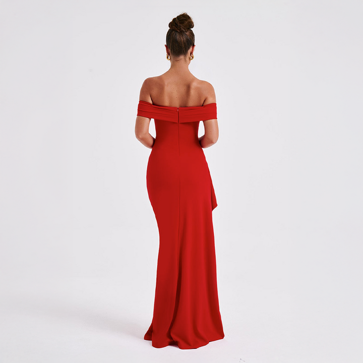 Cocktail Ruched Sculpted Bodycon Maxi Dress for Women
