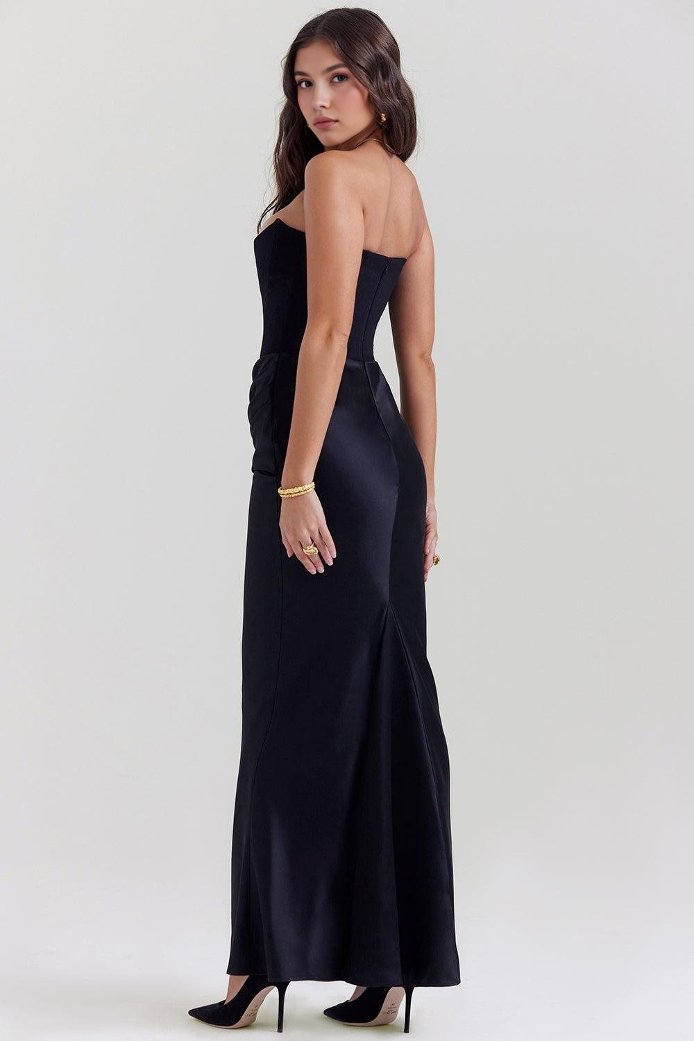 Floral V-Neck Flowy Boho Maxi Dress for Women, Summer