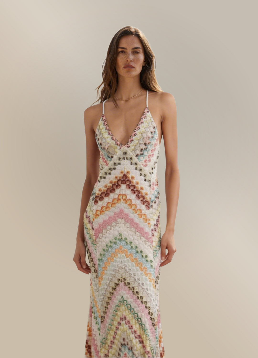 Floral Wedding Guest V-Neck Summer Maxi Dress for Women