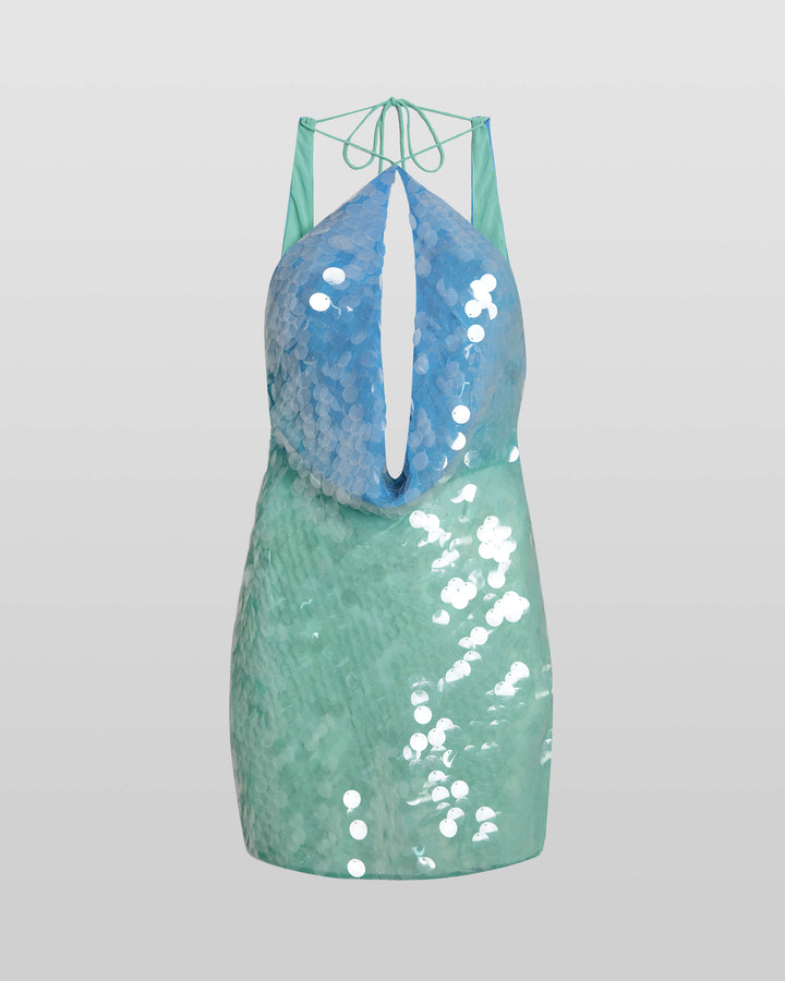Homecoming Sleeveless Flowy Party Mini Dress for Women