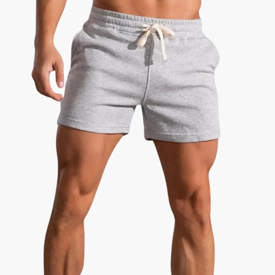 Men's Above-Knee Drawstring Shorts - Casual Summer Shorts