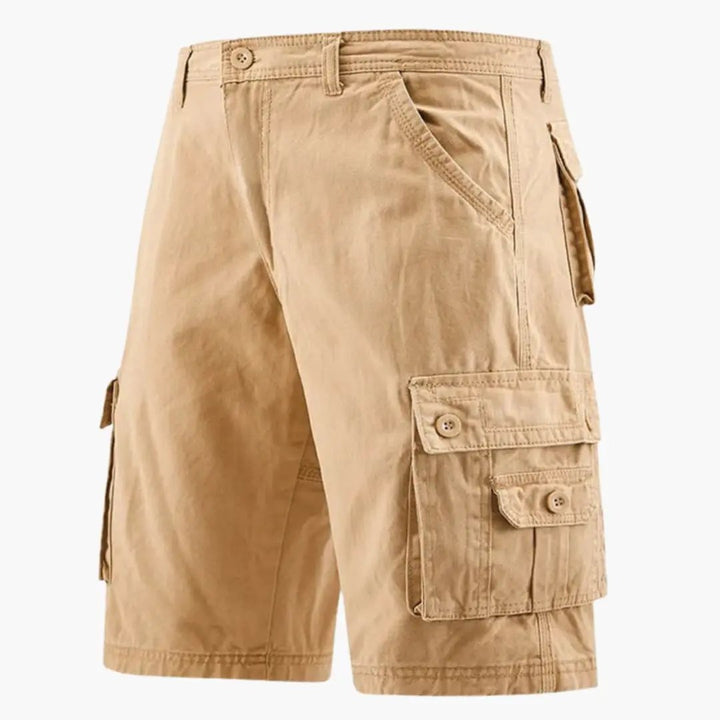 Men's Cargo Shorts Knee-Length - Pocket Summer Shorts