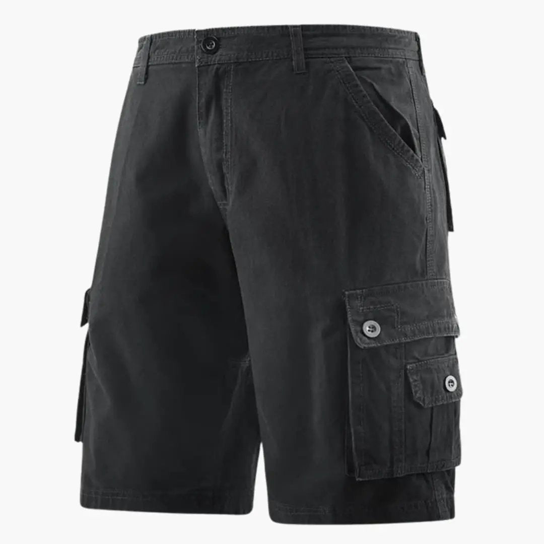 Men's Cargo Shorts Knee-Length - Pocket Summer Shorts