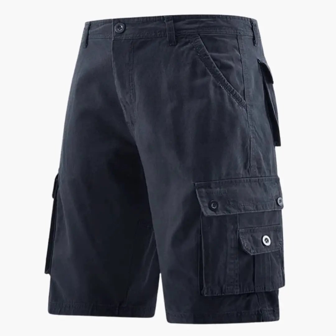 Men's Cargo Shorts Knee-Length - Pocket Summer Shorts