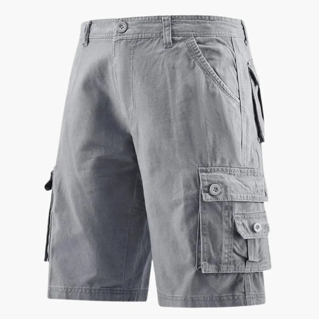 Men's Cargo Shorts Knee-Length - Pocket Summer Shorts