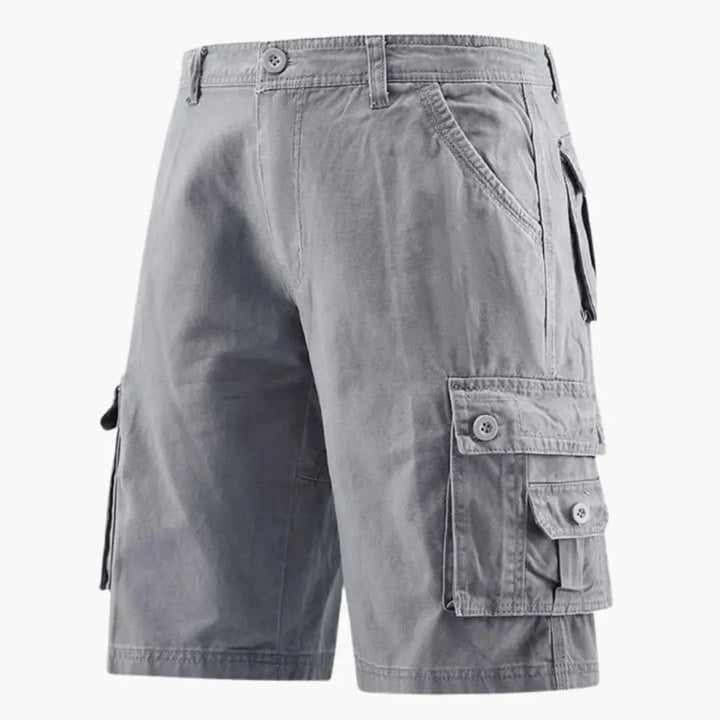 Men's Cargo Shorts Knee-Length - Pocket Summer Shorts