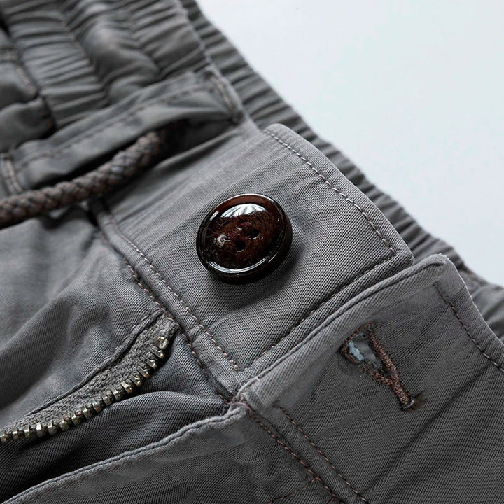 Men's Cargo Shorts Relaxed Fit Multi-Pocket Summer Utility
