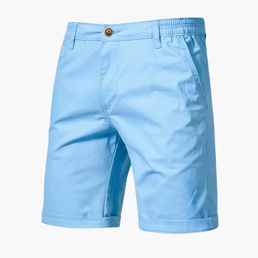 Men's Casual Knee-Length Shorts - Lightweight Summer Shorts