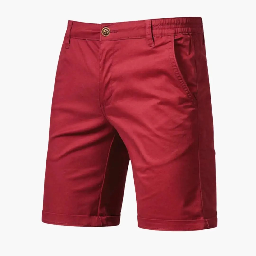 Men's Casual Knee-Length Shorts - Lightweight Summer Shorts