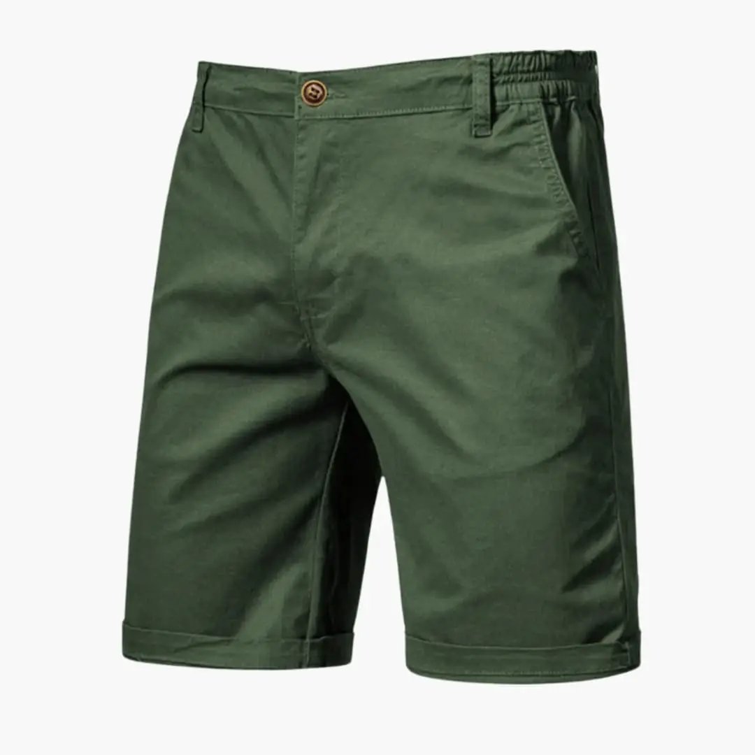Men's Casual Knee-Length Shorts - Lightweight Summer Shorts
