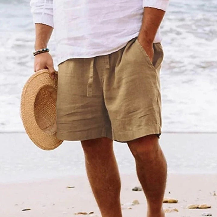 Men's Casual Knee Length Summer Shorts, Relaxed Fit with Pockets
