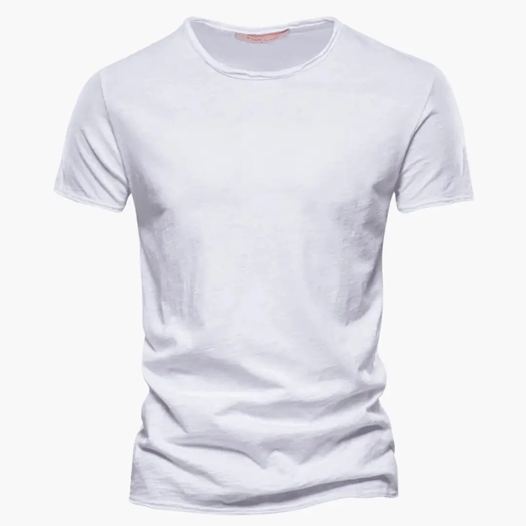 Men's Crew Neck Short Sleeve T-Shirt Classic Everyday Summer Tee