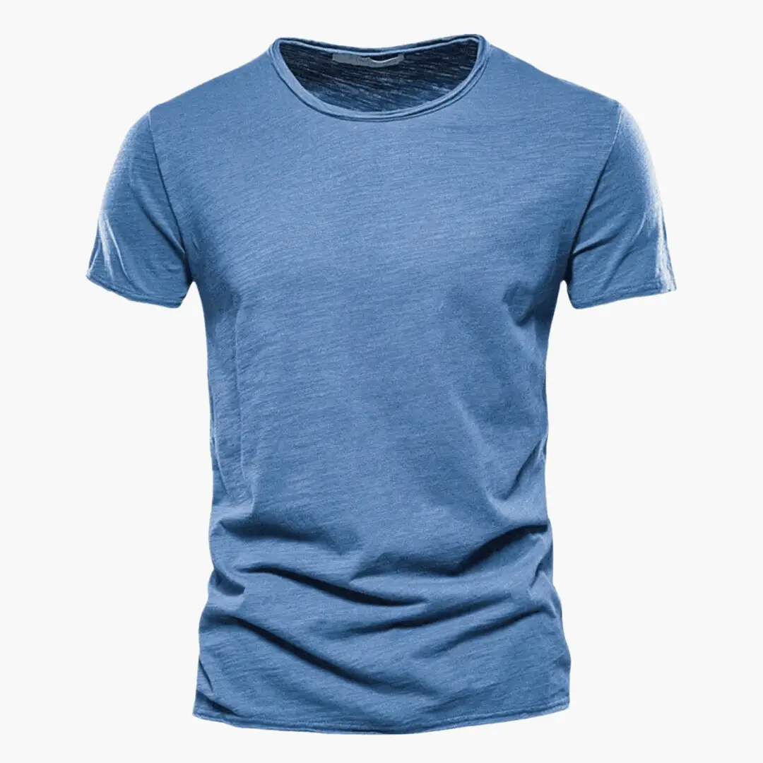Men's Crew Neck Short Sleeve T-Shirt Classic Everyday Summer Tee
