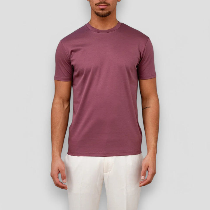 Men's Crew Neck T Shirt Short Sleeve Casual Summer Tee