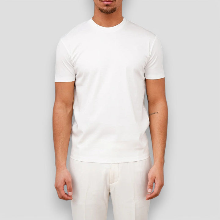 Men's Crew Neck T Shirt Short Sleeve Casual Summer Tee