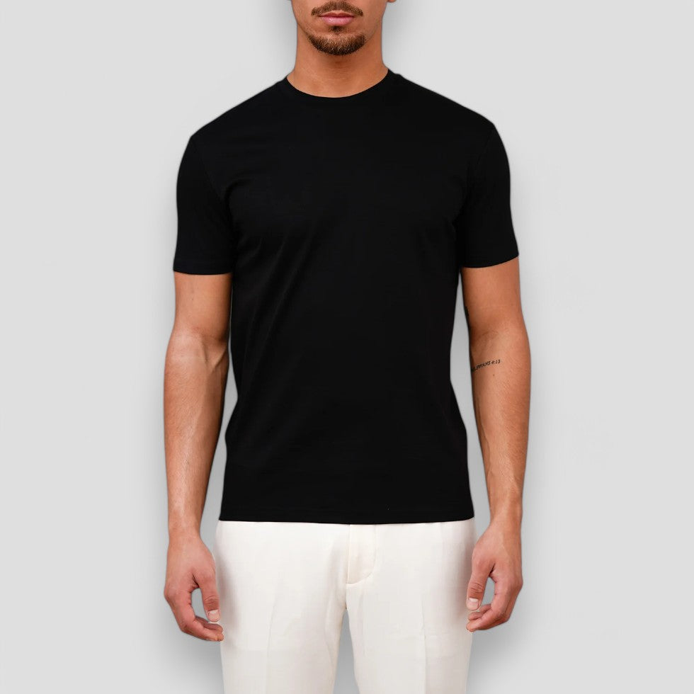 Men's Crew Neck T Shirt Short Sleeve Casual Summer Tee