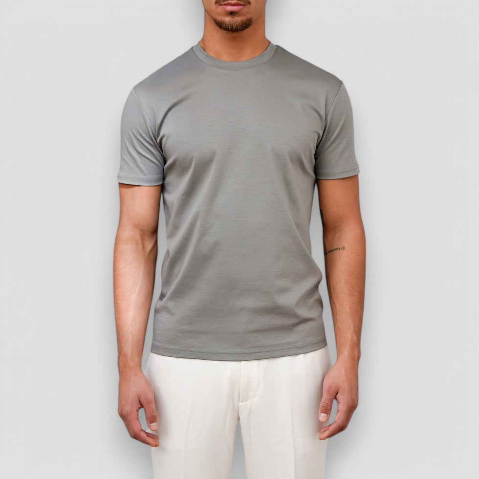 Men's Crew Neck T Shirt Short Sleeve Casual Summer Tee