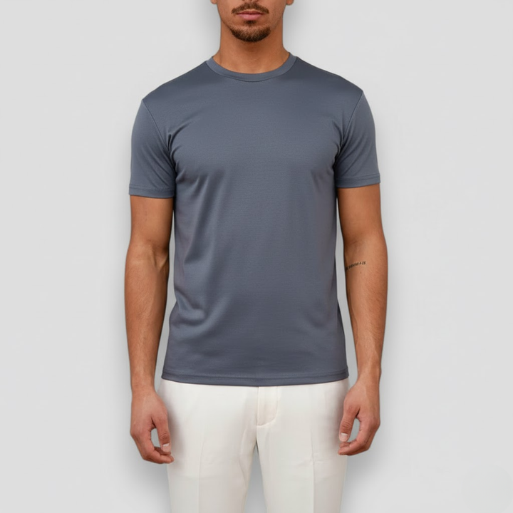 Men's Crew Neck T Shirt Short Sleeve Casual Summer Tee