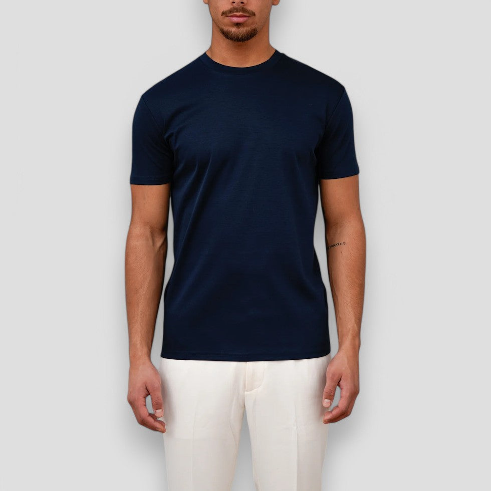 Men's Crew Neck T Shirt Short Sleeve Casual Summer Tee