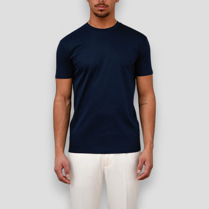 Men's Crew Neck T Shirt Short Sleeve Casual Summer Tee