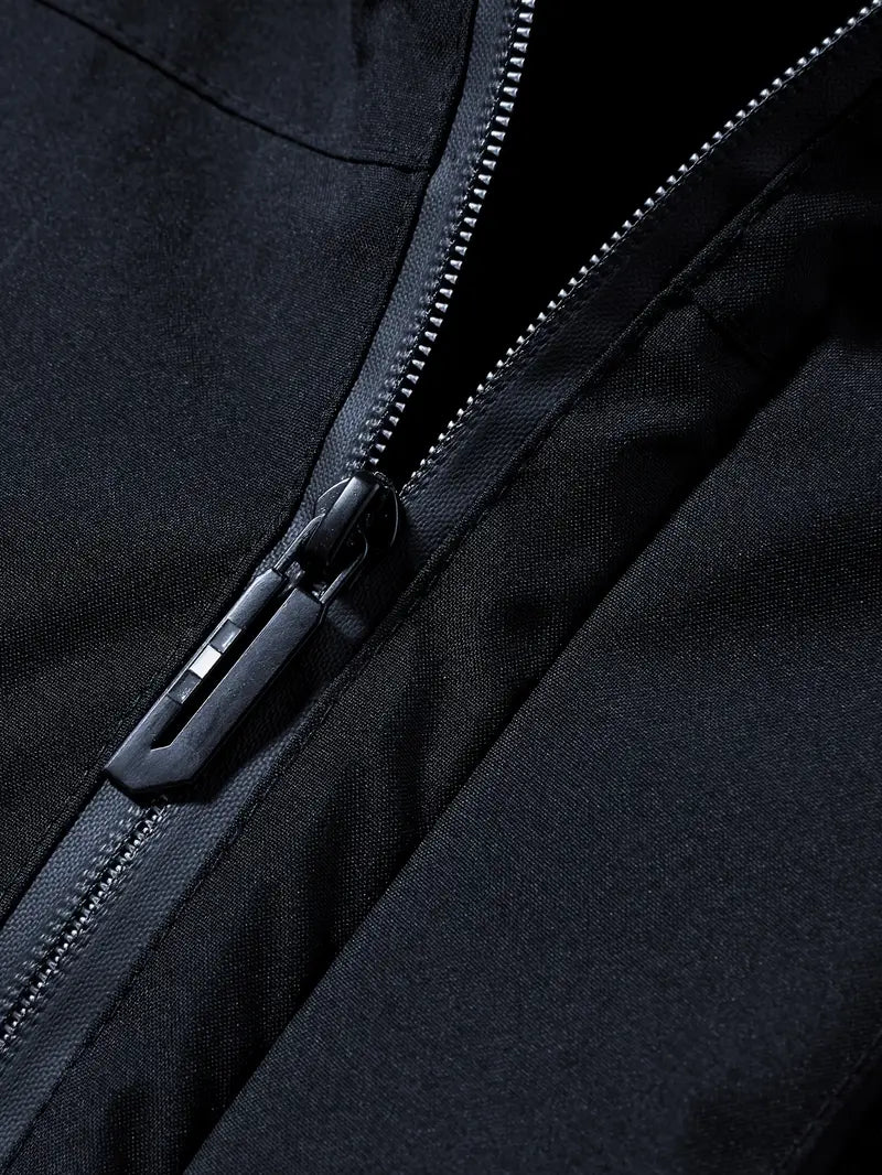 Men's Insulated Waterproof Quilted Puffer Parka Jacket