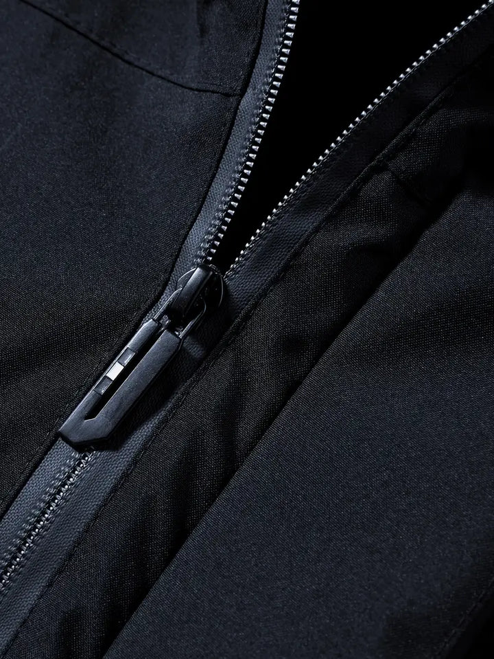 Men's Insulated Waterproof Quilted Puffer Parka Jacket