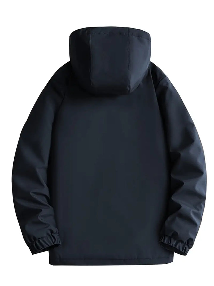 Men's Insulated Waterproof Quilted Puffer Parka Jacket