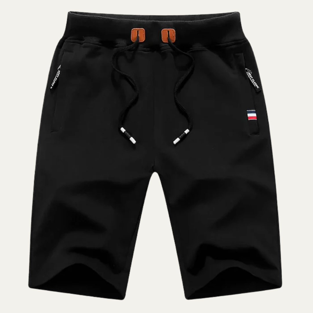 Men's Jogger Shorts Drawstring Side Pockets Casual Summer Sweat