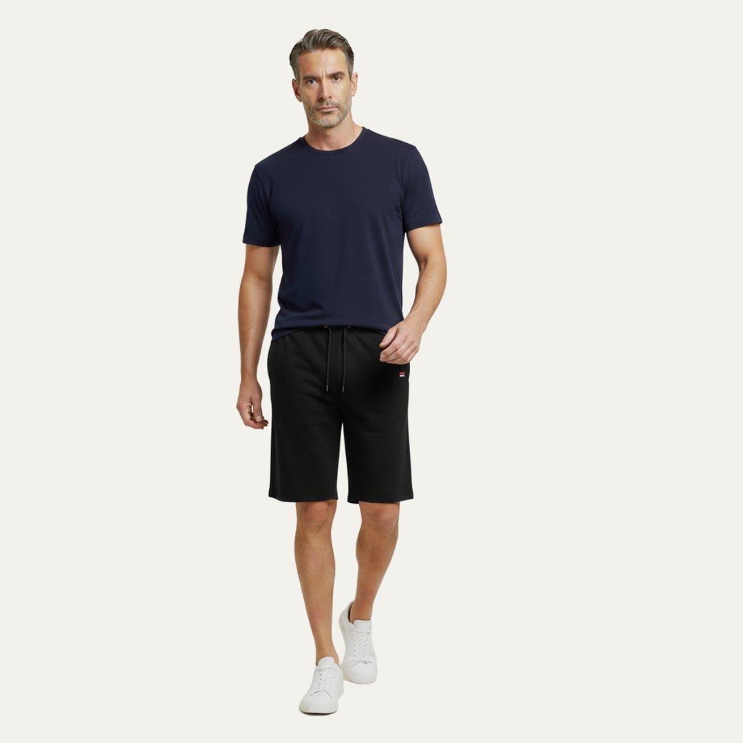 Men's Jogger Shorts Drawstring Side Pockets Casual Summer Sweat