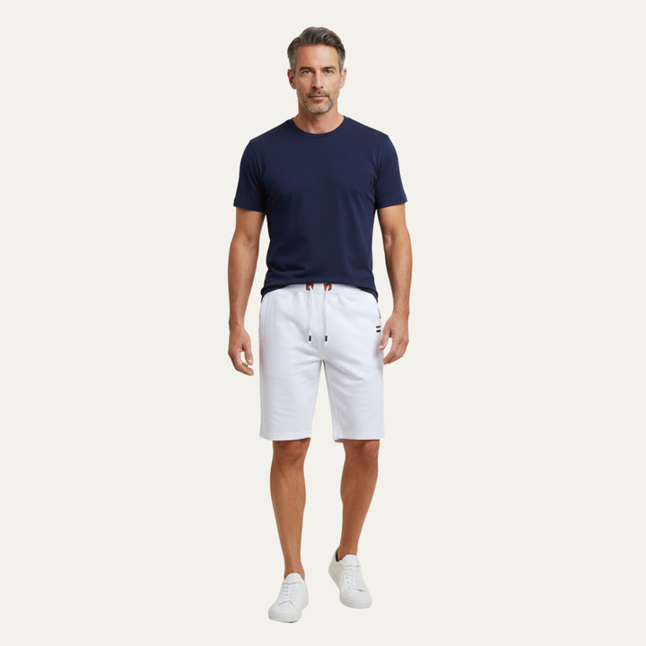 Men's Jogger Shorts Drawstring Side Pockets Casual Summer Sweat