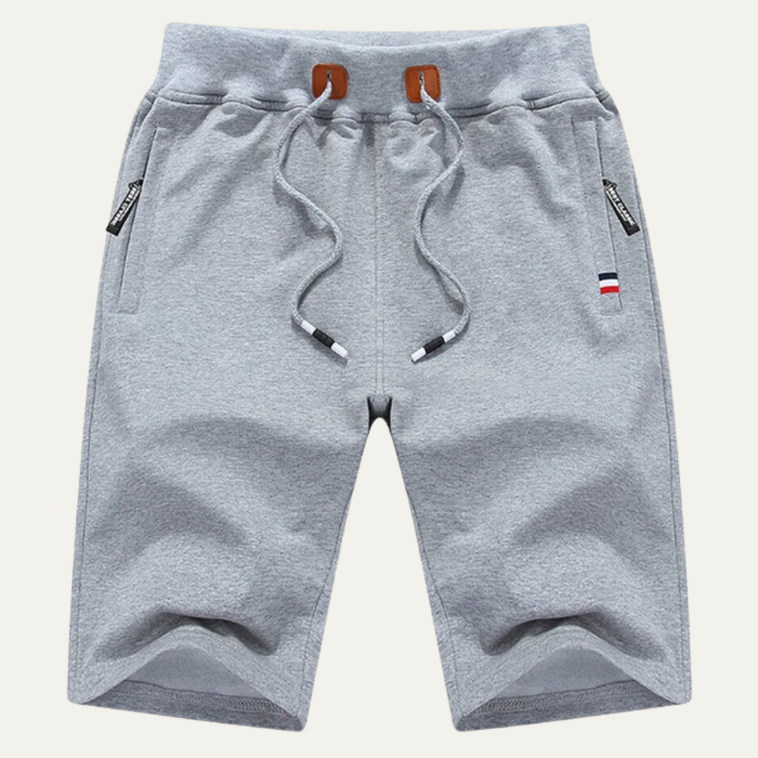 Men's Jogger Shorts Drawstring Side Pockets Casual Summer Sweat