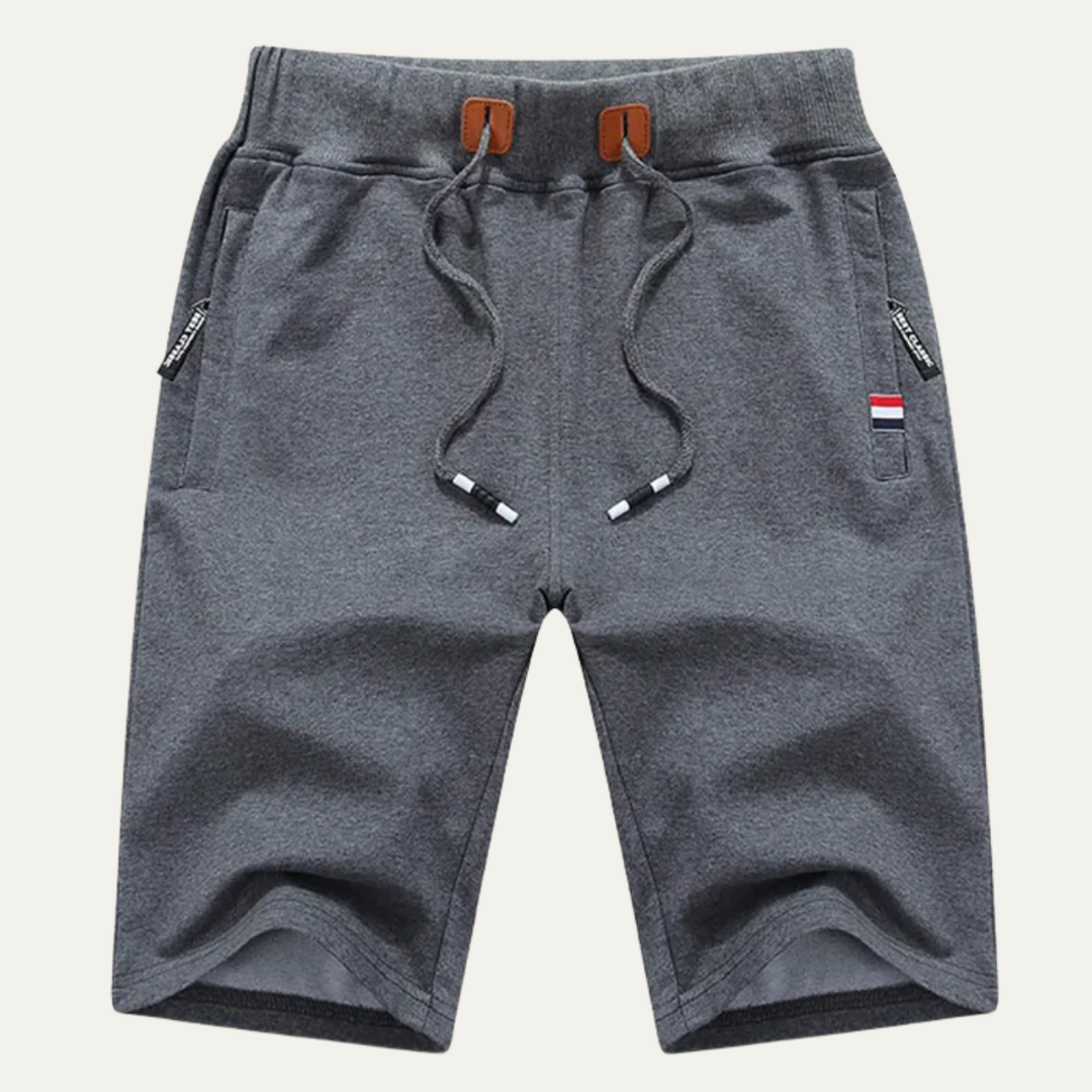 Men's Jogger Shorts Drawstring Side Pockets Casual Summer Sweat