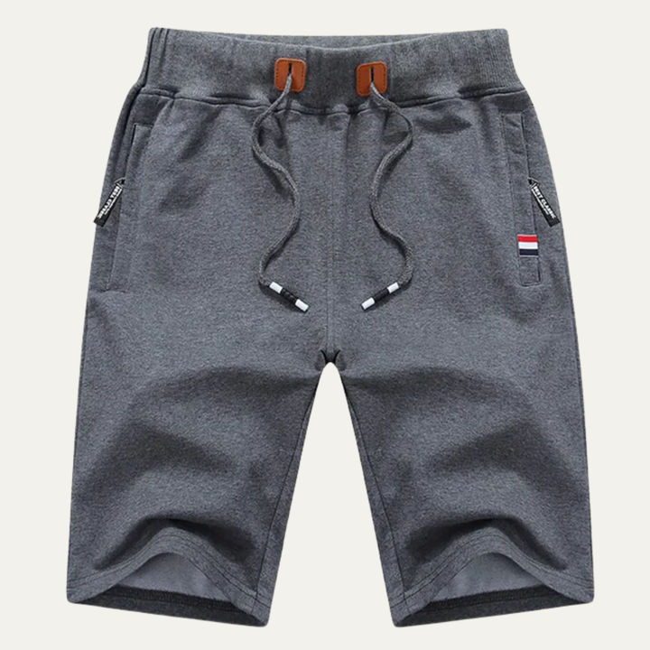 Men's Jogger Shorts Drawstring Side Pockets Casual Summer Sweat