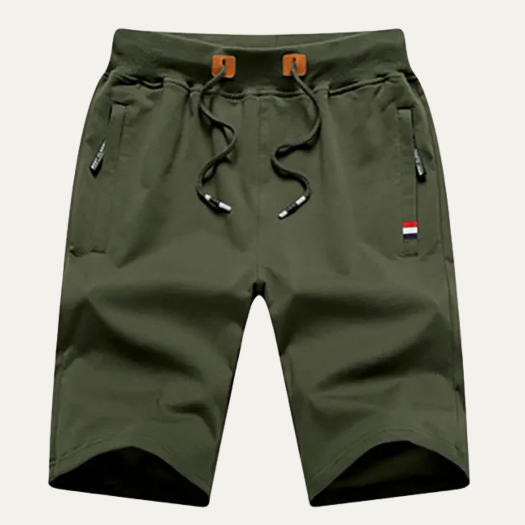 Men's Jogger Shorts Drawstring Side Pockets Casual Summer Sweat