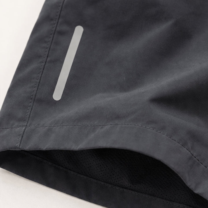 Men's Lightweight Running Shorts Drawstring Zip Pockets Summer Gym
