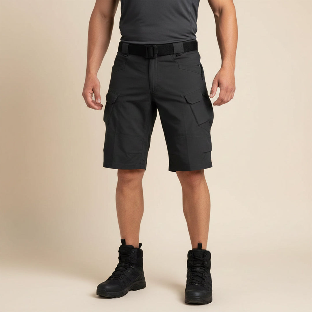 Men's Lightweight Tactical Cargo Shorts Multi-Pocket Hiking Summer