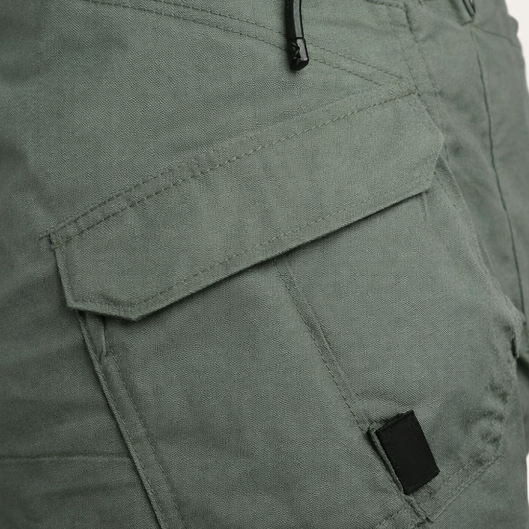 Men's Lightweight Tactical Cargo Shorts Multi-Pocket Hiking Summer