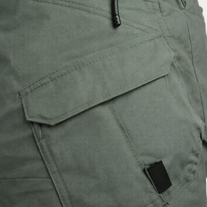 Men's Lightweight Tactical Cargo Shorts Multi-Pocket Hiking Summer